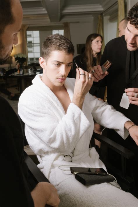 Manu Rios Gets Ready For The Met Gala With Moschino .